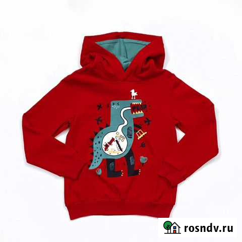 Толстовка с тонким начесом детская 122, 128 см Пермь - изображение 1