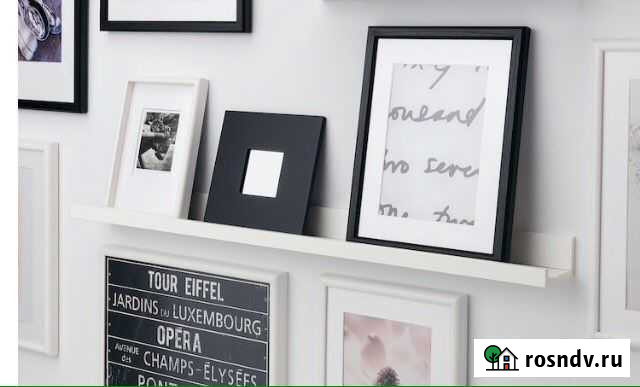 Три белые полки Икеа Москва - изображение 1