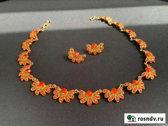 Колье и серьги M.D. Domini&Domini (Сваровски) Санкт-Петербург - изображение 1