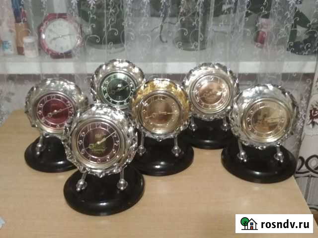 Часы Маяк в хрустале Брянск - изображение 1