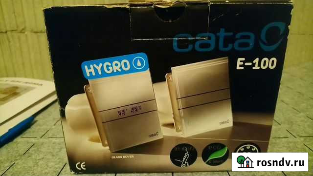 Вентилятор cata E100GTH Кипень - изображение 1