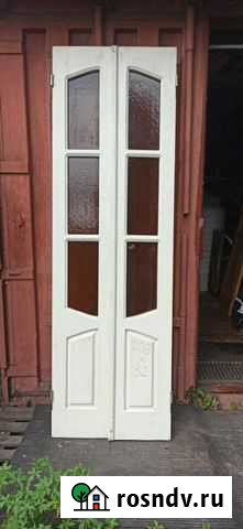 Двери деревяные двухстворчатые Киселевск - изображение 1