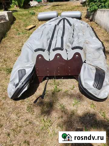 Надувная лодка Фрегат M-360 FM + электромотор Николо-Павловское - изображение 1