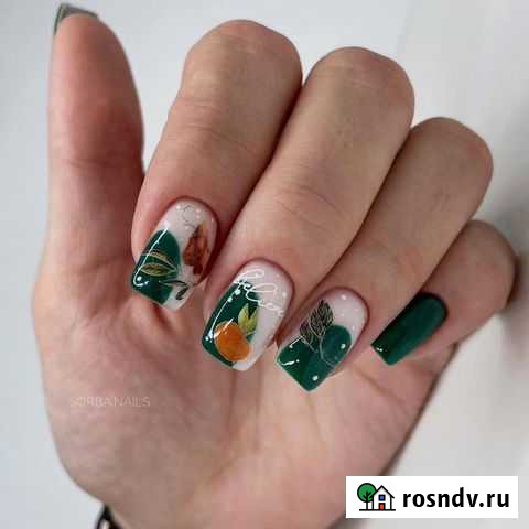 Маникюр + гель-лак. Педикюр. Ногти, покрытие Воскресенск - изображение 1