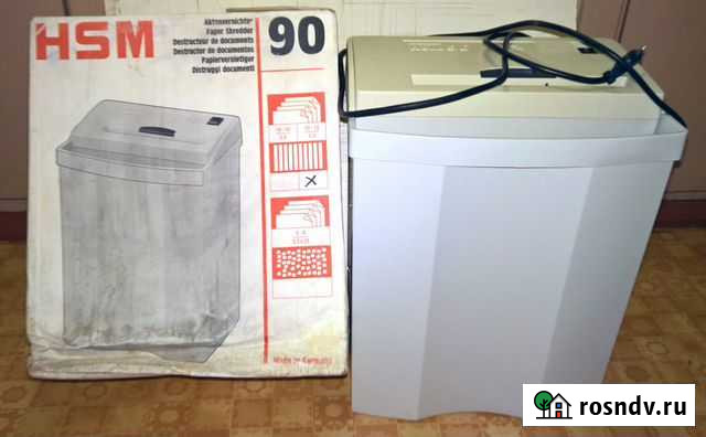 Уничтожитель бумаг (шредер) HSM 90 Воронеж - изображение 1