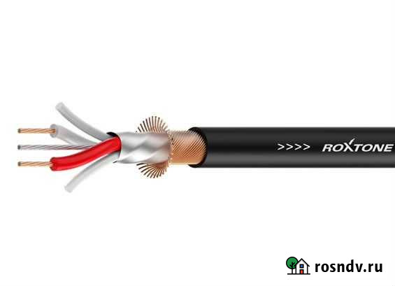 Кабель DMX Roxtone DMX001/100 Black Лениногорск - изображение 1