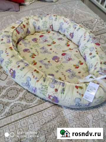 Продаю детский матрас кокон новый с рождения ребен Казань - изображение 1