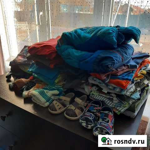 Вещи пакетом на мальчика 6-12 месяцев Сызрань - изображение 1