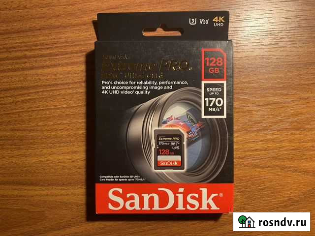 Карта памяти sdhc 128gb Москва - изображение 1