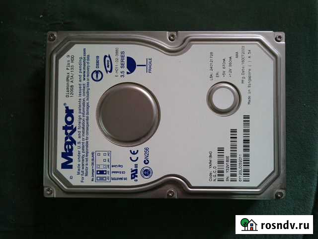 Жёсткий диск maxtor 3.5 120 Gb Сыктывкар - изображение 1
