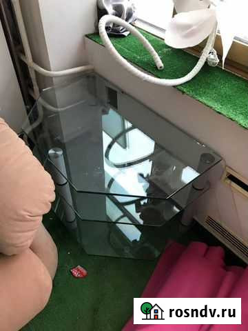 Стол стеклянный журнальный Сыктывкар - изображение 1