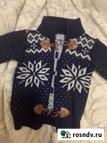 Свитер на молнии для мальчика Саратов - изображение 1