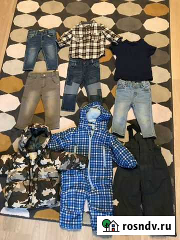 Вещи на мальчика пакетом 74-80 Санкт-Петербург - изображение 1