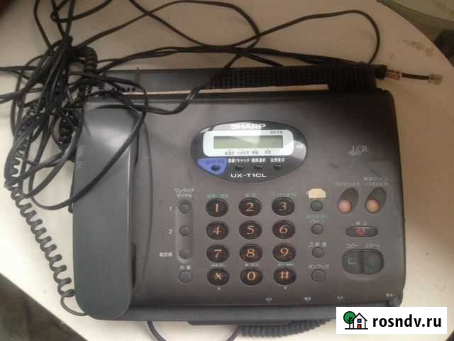 Факсы: sharp (UX-T1CL), Brother (FAX-T104) Владивосток - изображение 1