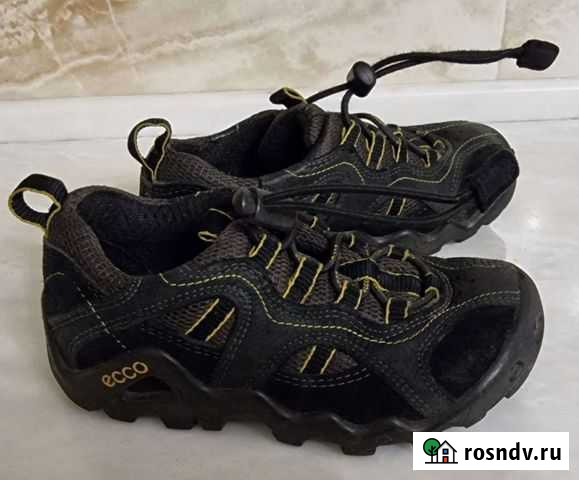 Кроссовки, ботинки Еcco детские, р. 27 Санкт-Петербург - изображение 1