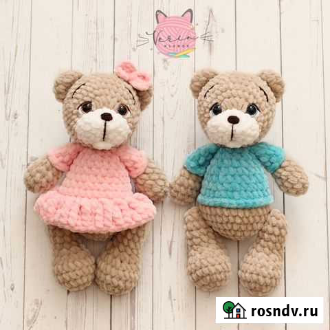 Вязаный плюшевый мишка Чебоксары - изображение 1