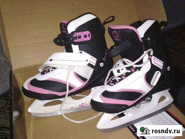 Коньки детские Oxelo 36р Таганрог - изображение 1
