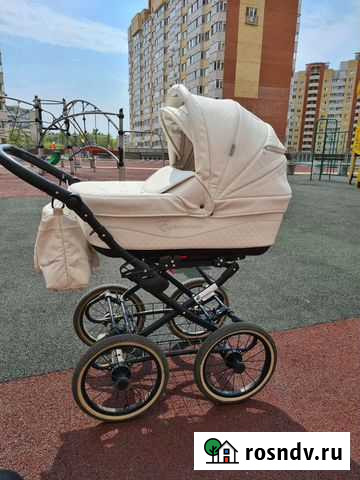 Коляска 2 в 1 эко кожа Обнинск - изображение 1