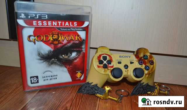 Геймпад Ps3 в стиле God of War Вологда - изображение 1
