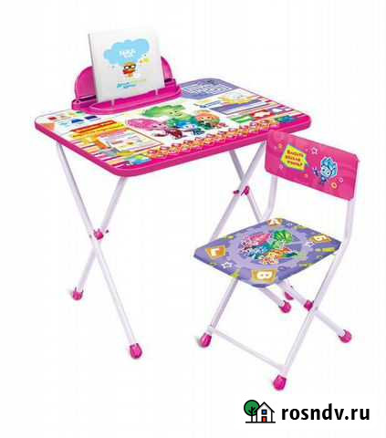 Комплект стол и стул Nika +пенал Чебоксары - изображение 1
