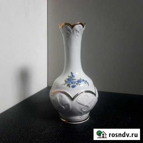 Редкая фарфоровая вазочка Германия 70е. клеймо: PG Наро-Фоминск - изображение 1