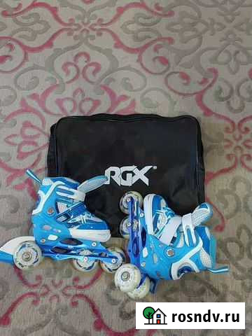 Детские светящиеся роликовые коньки Смоленск - изображение 1