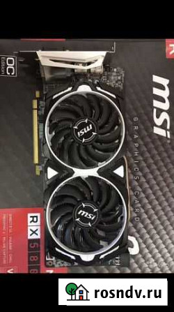 Видеокарта msi rx 580 8gb armor Почеп - изображение 1