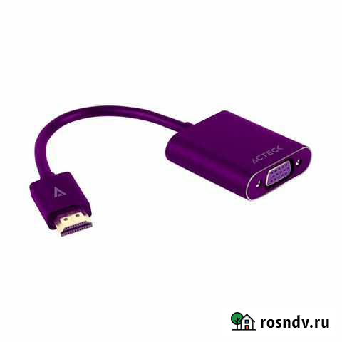 Адаптер hdmi на VGA с аудиовыходом Хабаровск - изображение 1