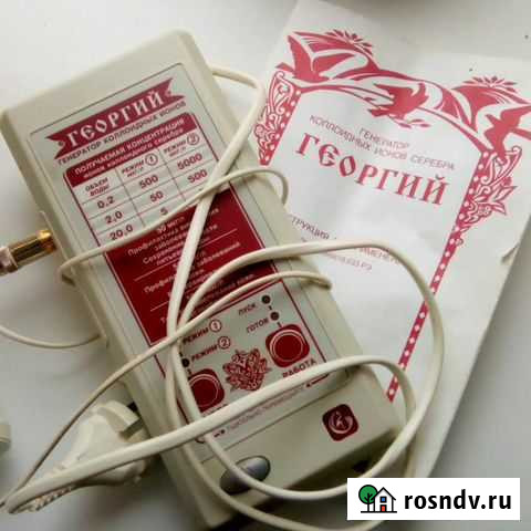 Осеребритель воды Георгий Тольятти - изображение 1