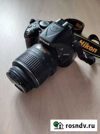 Фотоаппарат Nikon D5200 Kit 18-55, 55-200 Калининград - изображение 1