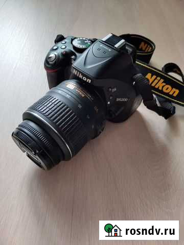 Фотоаппарат Nikon D5200 Kit 18-55, 55-200 Калининград - изображение 1