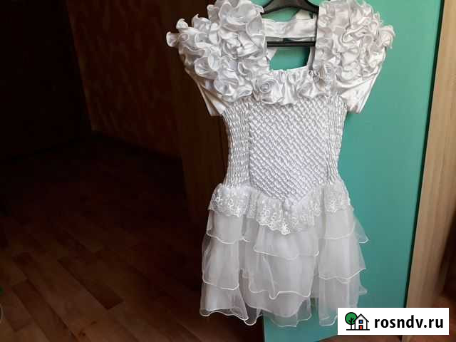 Белоснежное детское платье Красноярск - изображение 1