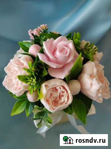 Ароматные букеты из мыла ручной работы Пенза - изображение 1