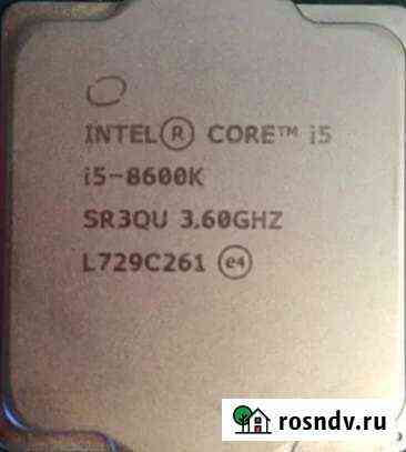 Процессор intel core i5 8600k Нижневартовск