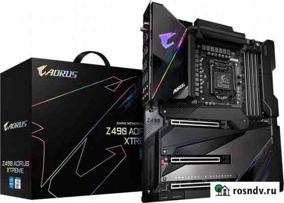 LGA1200 Gigabyte Z490 aorus xtreme новая Волхов
