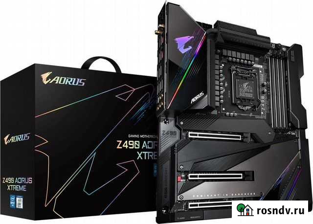LGA1200 Gigabyte Z490 aorus xtreme новая Волхов - изображение 1