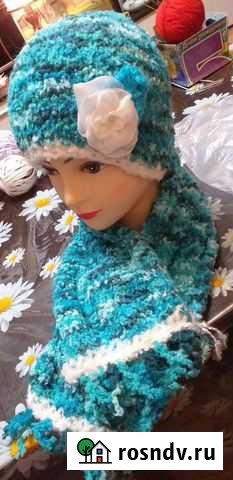 Шапки ручная вязка Кемерово - изображение 1