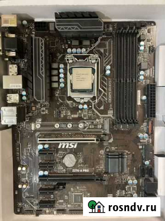 MSI Z270-A PRO Материнская плата Нижний Новгород - изображение 1