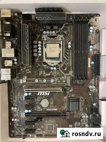 MSI Z270-A PRO Материнская плата Нижний Новгород - изображение 1