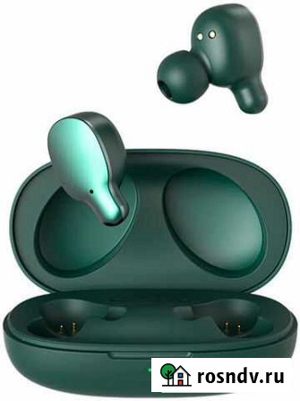 Беспроводные наушники wiwu Earbuds Titan, Green Таганрог - изображение 1