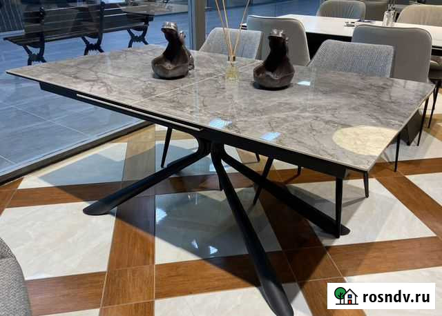 Стол с керамической столешницей раздвижной Италия Санкт-Петербург - изображение 1