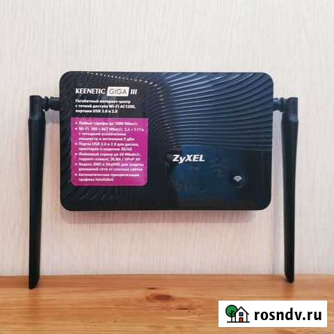 Продаю WI-FI роутер Keenetic Giga 3 Котельники - изображение 1