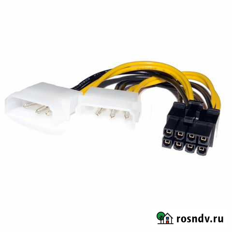 Переходник для видеокарты 2 молекс на 8 пин Бийск - изображение 1