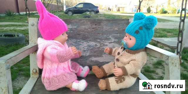 Кукла Беби бон и вязанная одежда к ней Новоукраинское - изображение 1