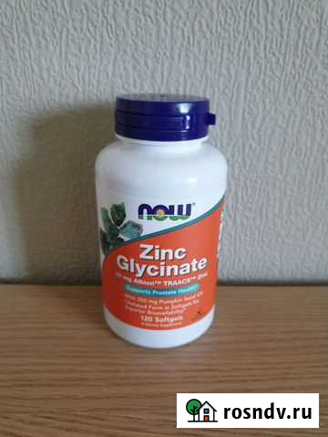 Глицинат цинка Now Foods Екатеринбург - изображение 1