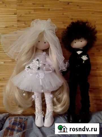 Подарок на свадьбу,Куклы ручной работы Волгоград - изображение 1