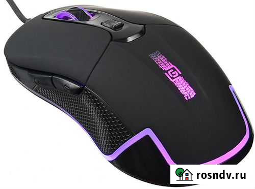 Новая игровая компьютерная мышь с подсветкой Оклик Красноярск - изображение 1