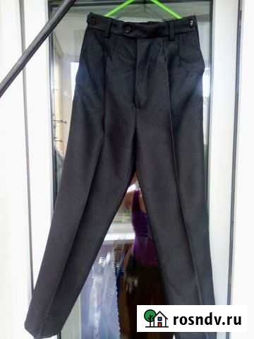 Брюки школьные тёмно-серые Пермь - изображение 1