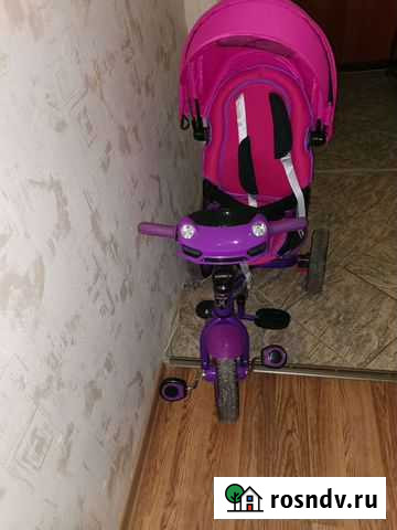 Детский велосипед-коляска трех колесный Киров - изображение 1