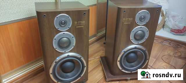 Акустика Onkyo D-77XD (есть видео) Кирово-Чепецк - изображение 1